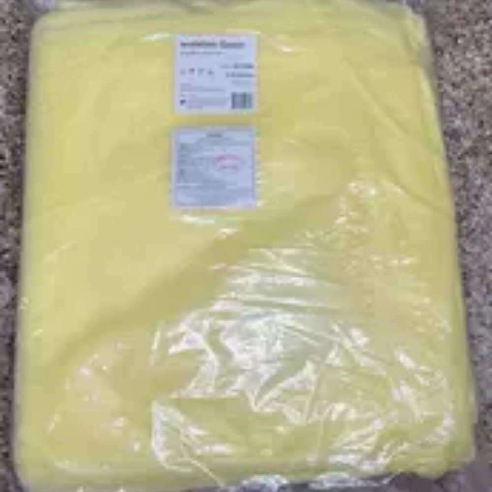 Cypress XF3008 Disposable Isolation Gowns 25g SPP 20 Pcs Universal Size- Yellow